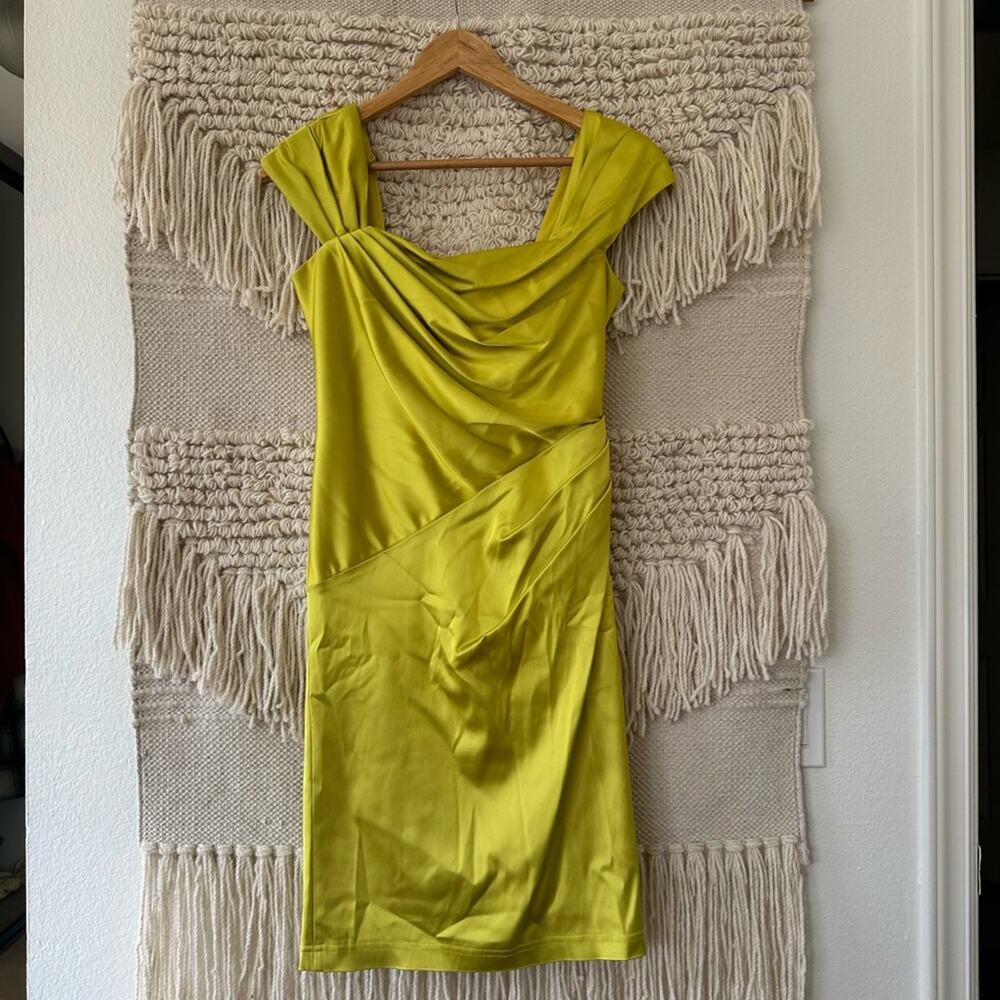 Tadashi Shoji Satin Dress